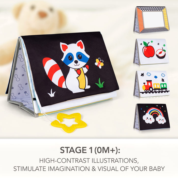 High Contrast Crinkle 3D Activity Book