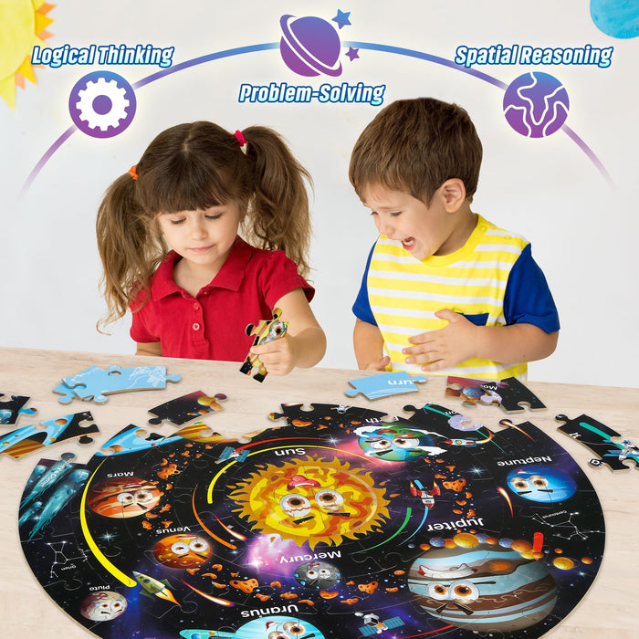 Solar System Floor Puzzle