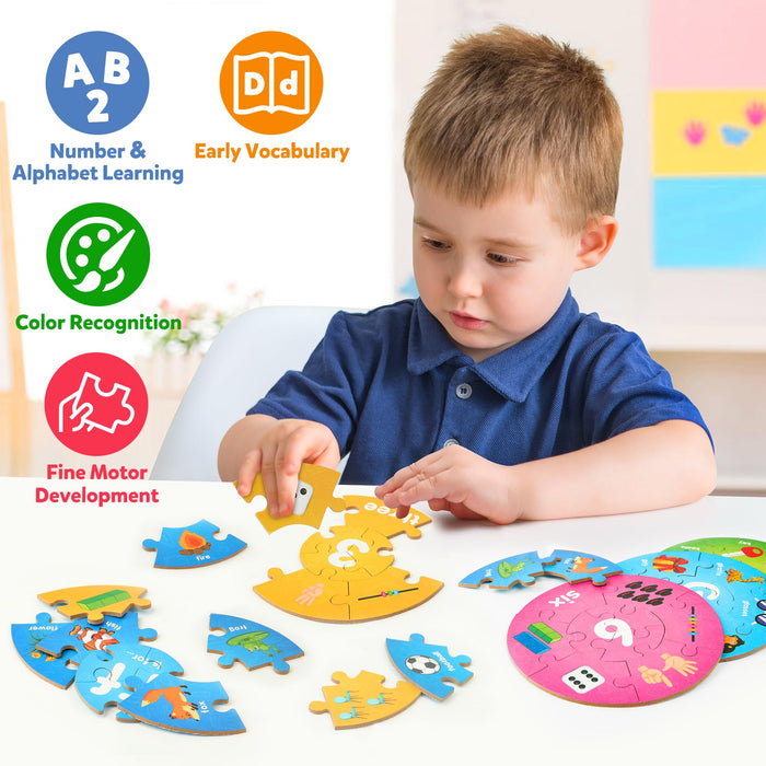 Alphabet Number Jigsaw Puzzle