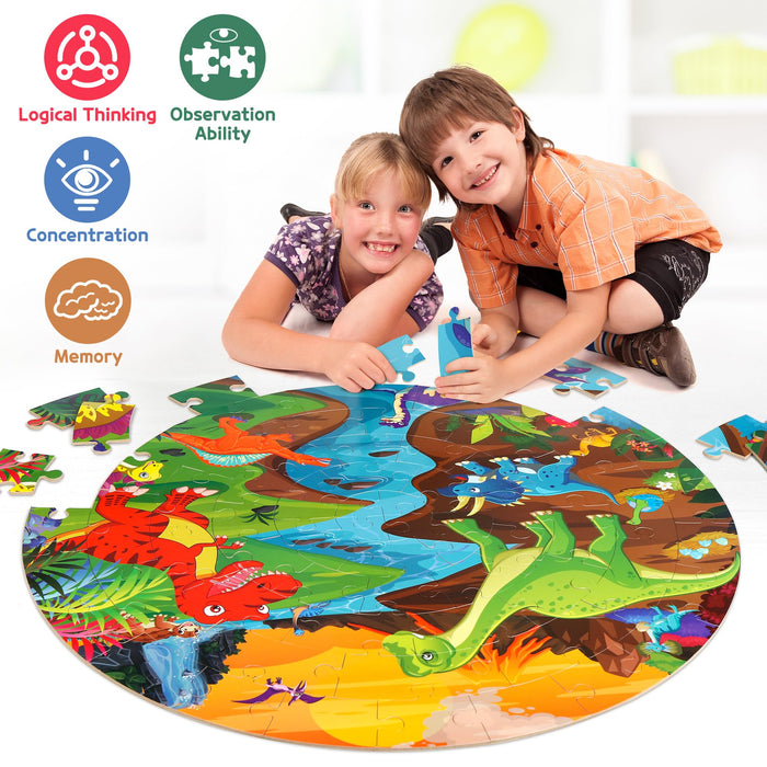 Fun Dinosaur Floor Puzzles