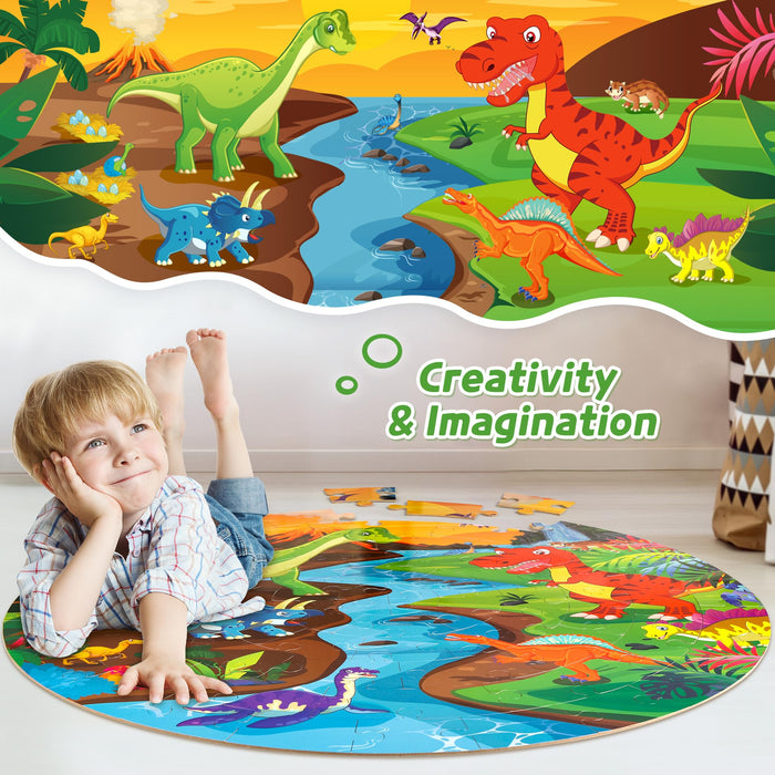 Fun Dinosaur Floor Puzzles