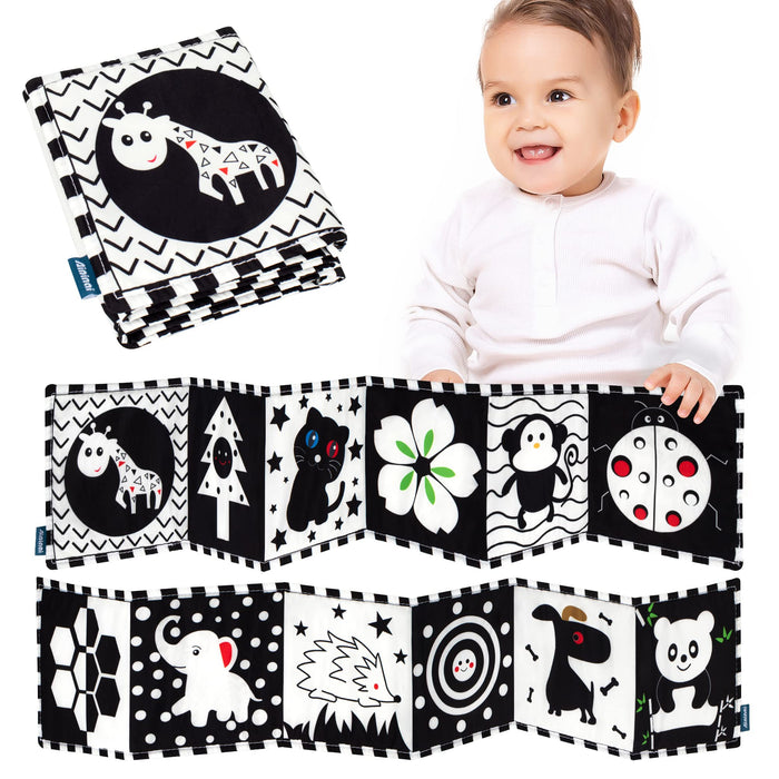 Black and White Baby Cloth Book