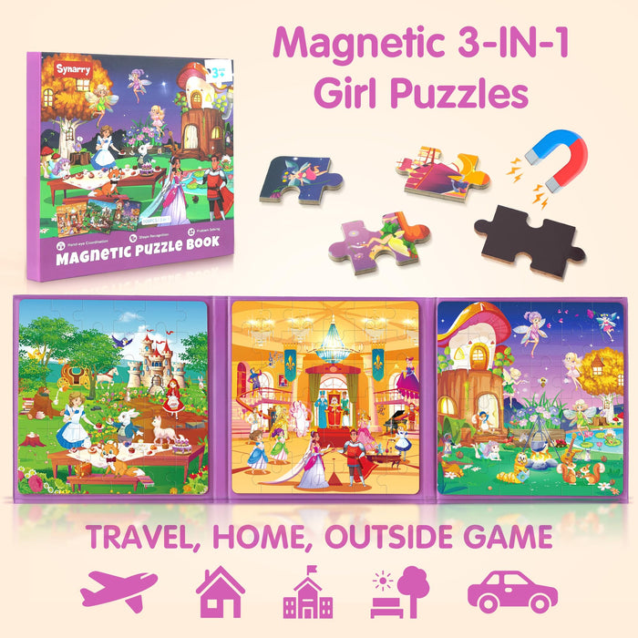 Magnetic Princess Fairy Puzzle