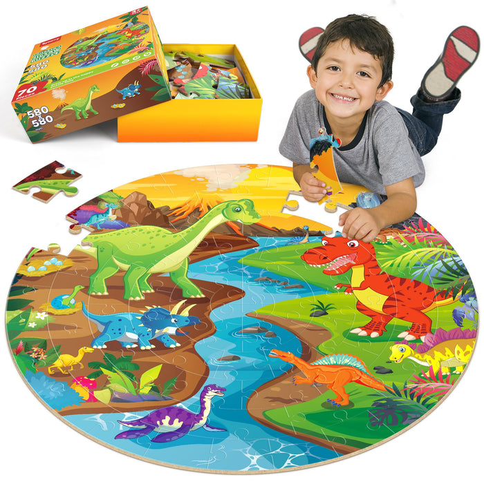 Fun Dinosaur Floor Puzzles