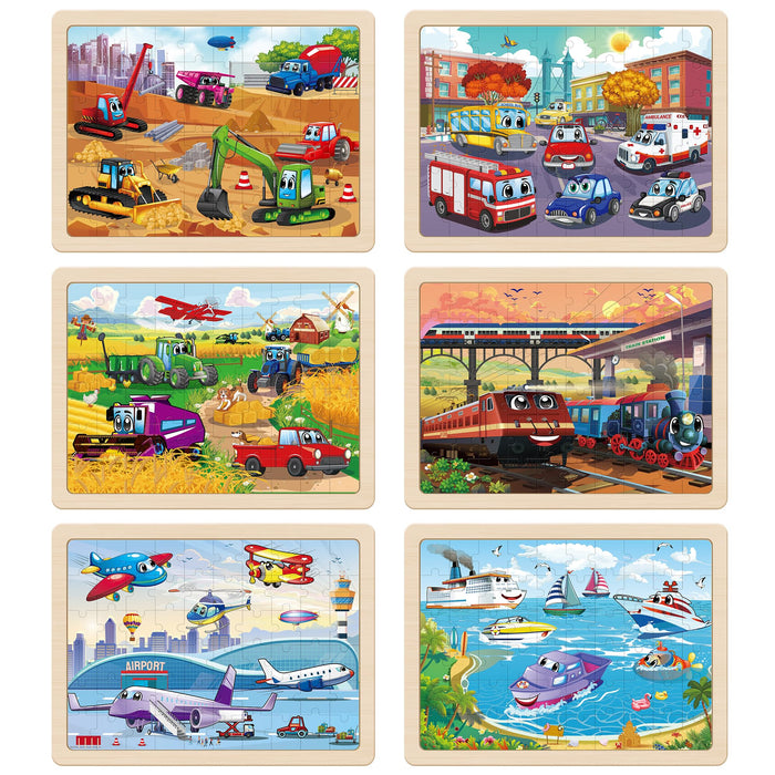 Transportation World Puzzle