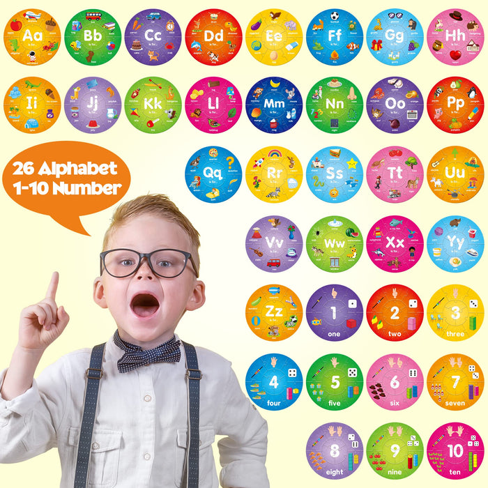 Alphabet Number Jigsaw Puzzle