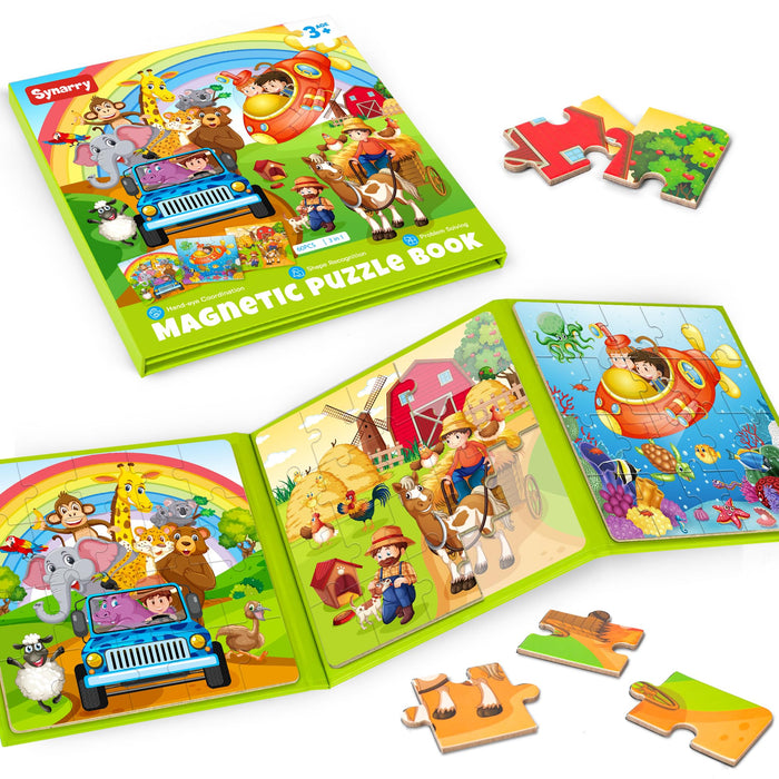 Animal Puzzles Magnetic Puzzles