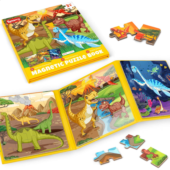 Magnetic Dinosaur Puzzles