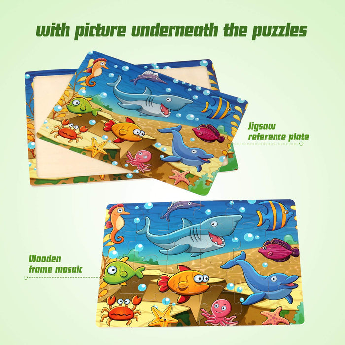 Nature Explorer Wooden Puzzle Series