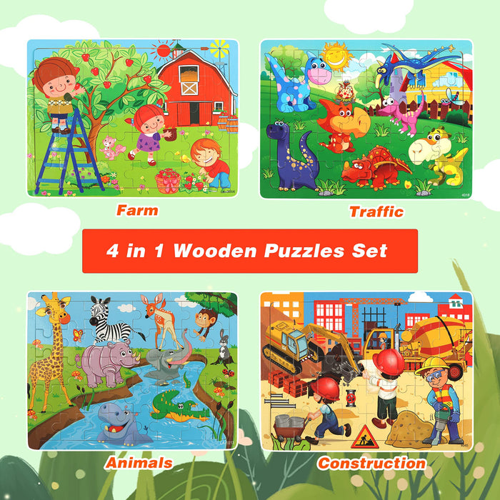 Nature Explorer Wooden Puzzle Series