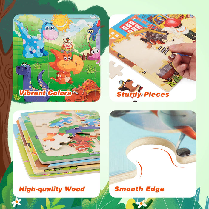 Nature Explorer Wooden Puzzle Series