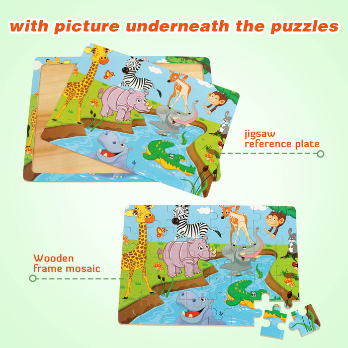 Nature Explorer Wooden Puzzle Series