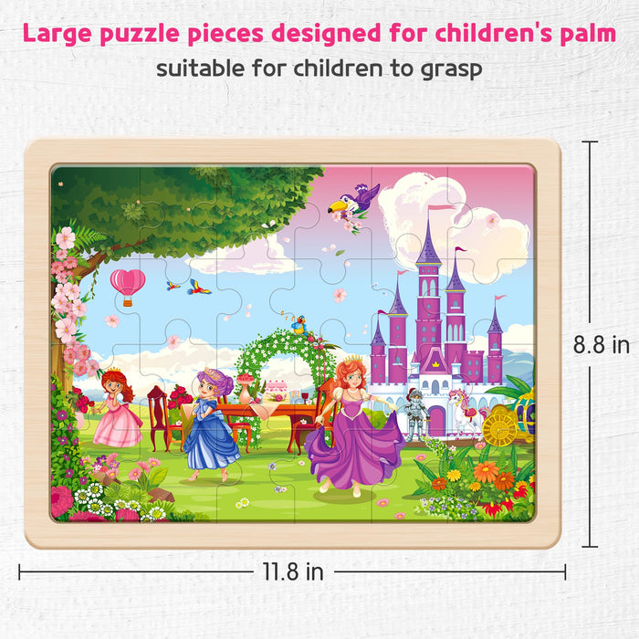 Enchanted Flower Fairy Puzzle Set