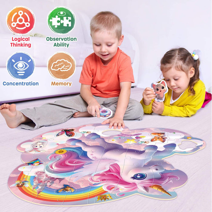 Unicorn Floor Puzzles